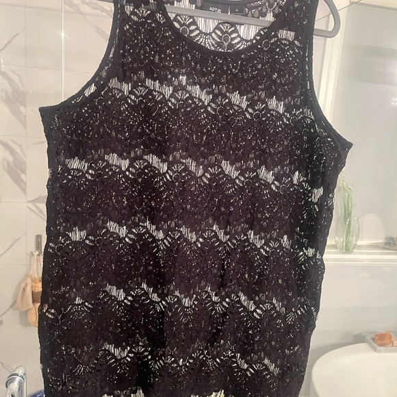 APT 9 lace tank top pool cover up size extra large - Picture 4 of 15